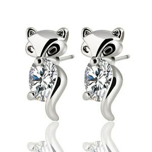 Fox Stud Earrings.  